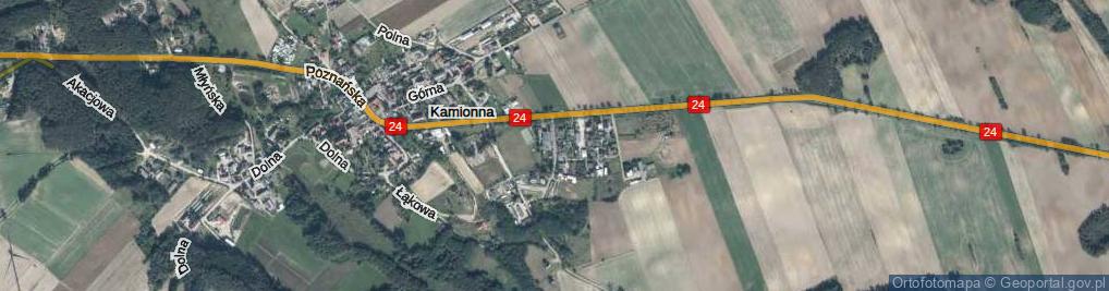 Zdjęcie satelitarne Powstańców Wielkopolskich ul.