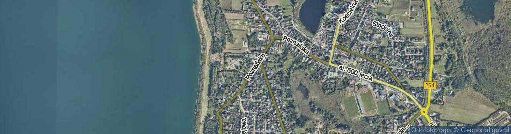 Zdjęcie satelitarne Poznańska ul.