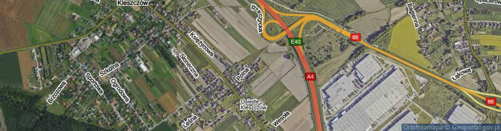 Zdjęcie satelitarne Polna ul.