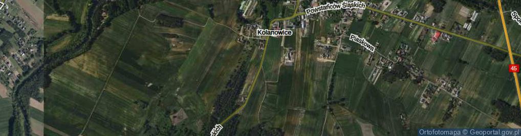 Zdjęcie satelitarne Powstańców Śląskich ul.