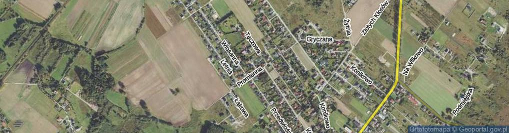 Zdjęcie satelitarne Pogodna ul.