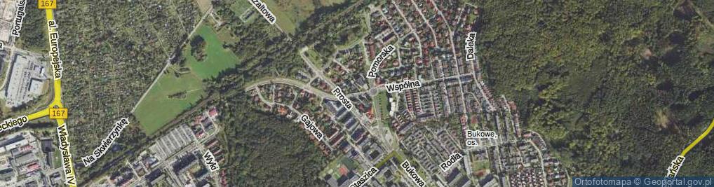 Zdjęcie satelitarne Popiełuszki Jerzego, bł. ks. ul.