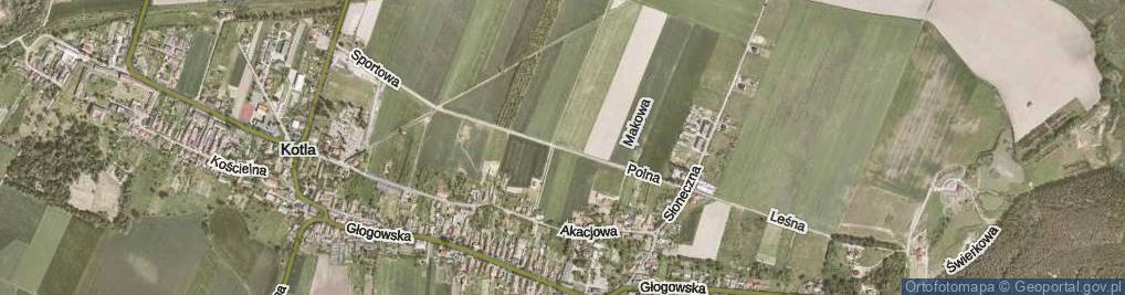 Zdjęcie satelitarne Polna ul.