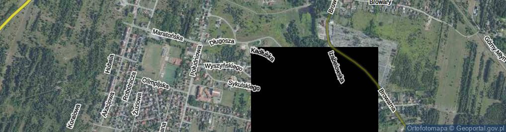 Zdjęcie satelitarne Popiełuszki Jerzego, bł. ks. ul.