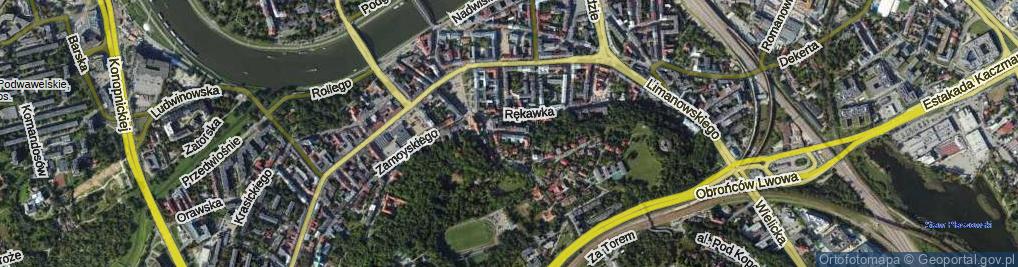 Zdjęcie satelitarne Potebni Andrzeja ul.