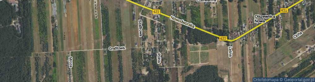 Zdjęcie satelitarne Polna ul.