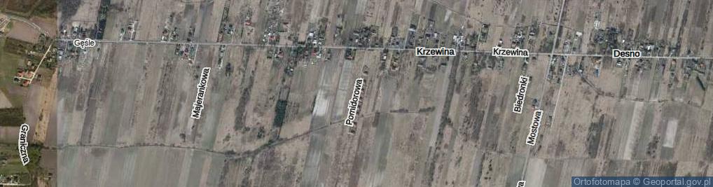 Zdjęcie satelitarne Pomidorowa ul.