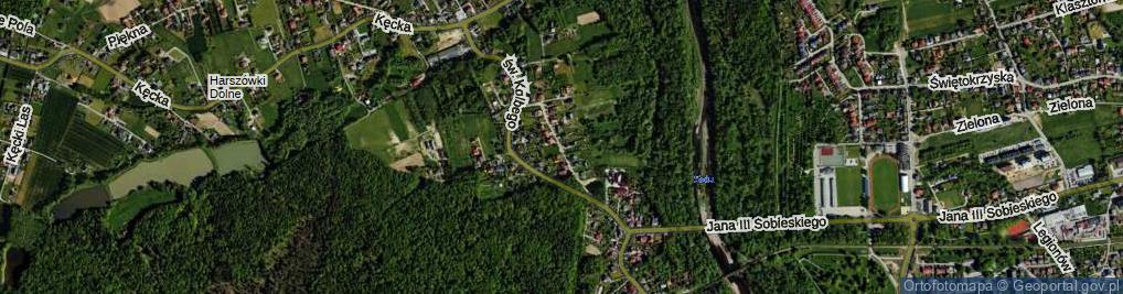 Zdjęcie satelitarne Popiełuszki Jerzego, bł. ks. ul.