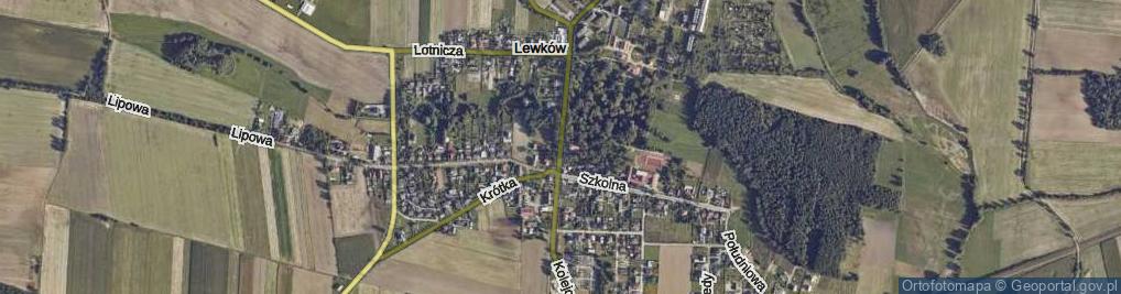 Zdjęcie satelitarne Powstańców Wielkopolskich ul.