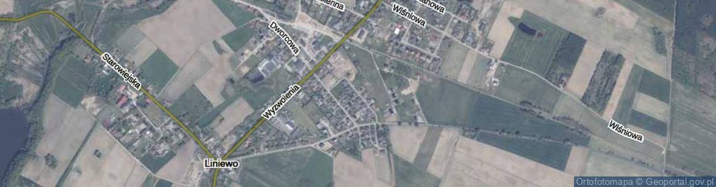 Zdjęcie satelitarne Podwale ul.