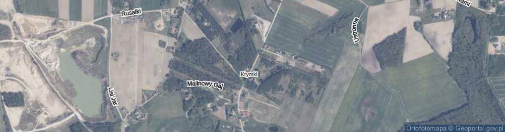 Zdjęcie satelitarne Potokowa ul.