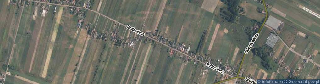 Zdjęcie satelitarne Podmałecz ul.