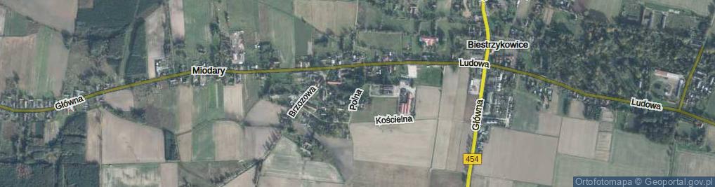 Zdjęcie satelitarne Polna ul.