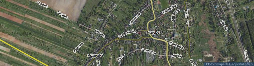 Zdjęcie satelitarne Poniatowskiego ul.