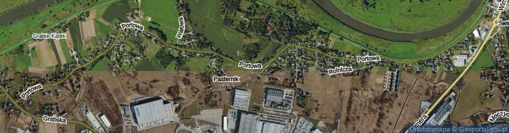 Zdjęcie satelitarne Portowa ul.