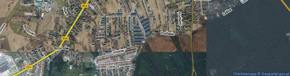 Zdjęcie satelitarne Potasińskiego Włodzimierza, gen. ul.