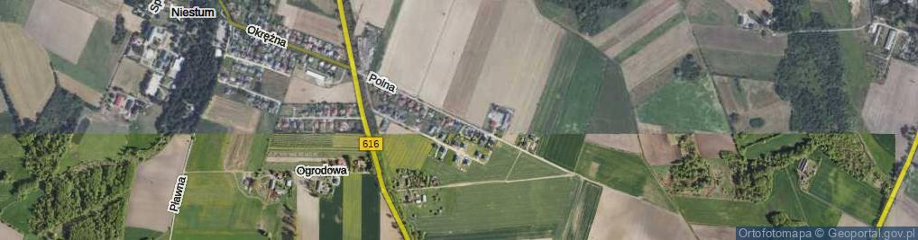 Zdjęcie satelitarne Polna ul.