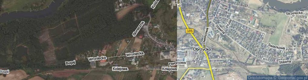 Zdjęcie satelitarne Powstańców Wielkopolskich ul.