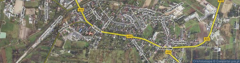 Zdjęcie satelitarne Poniatowskiego ul.