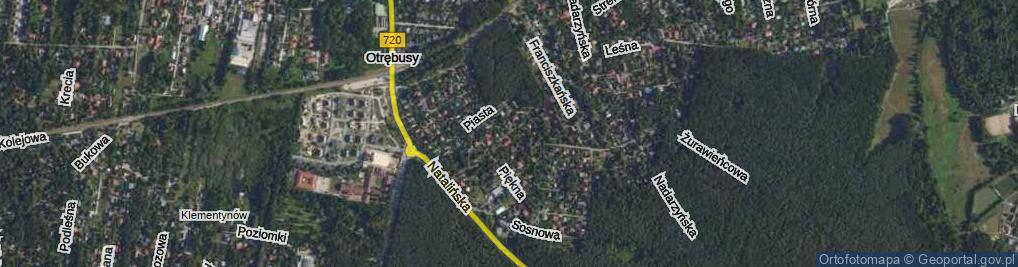 Zdjęcie satelitarne Pogodna ul.