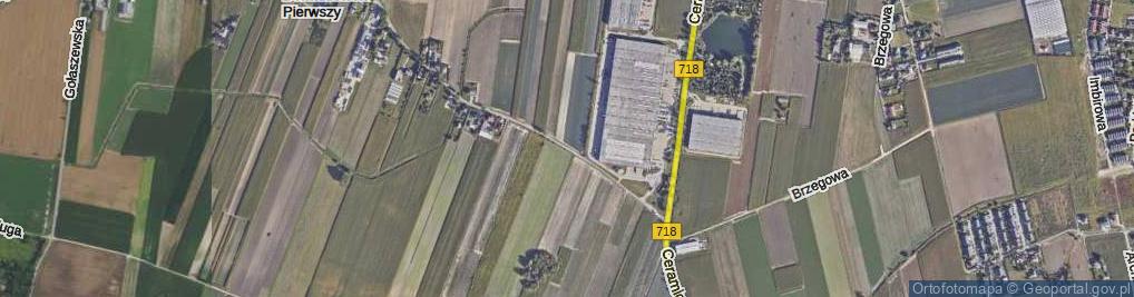 Zdjęcie satelitarne Południowa ul.