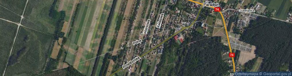 Zdjęcie satelitarne Polna ul.