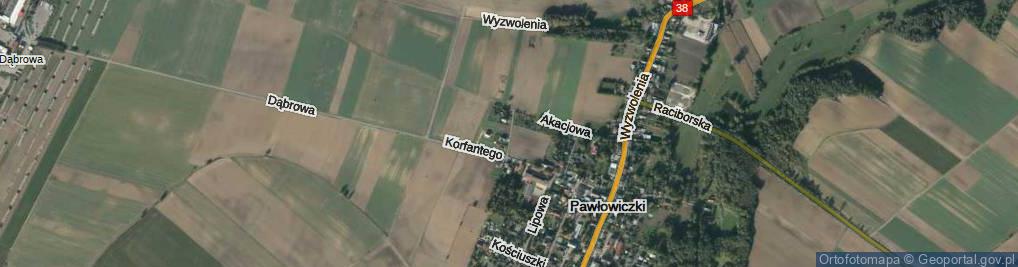 Zdjęcie satelitarne Polna ul.