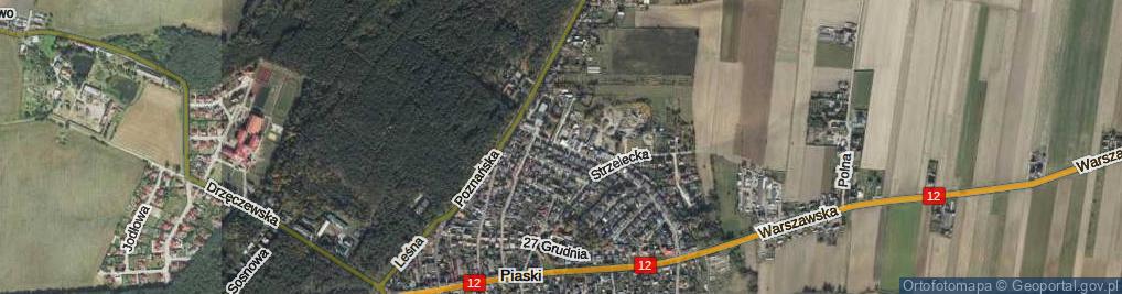 Zdjęcie satelitarne Powstańców Wielkopolskich ul.