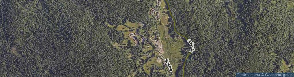 Zdjęcie satelitarne Potok Rudnika ul.