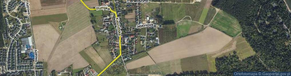 Zdjęcie satelitarne Północna ul.