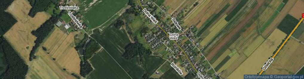 Zdjęcie satelitarne Pogodna ul.