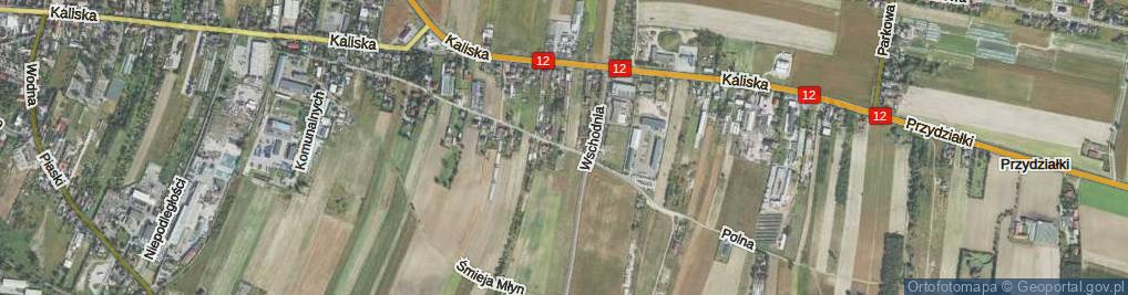 Zdjęcie satelitarne Polna ul.