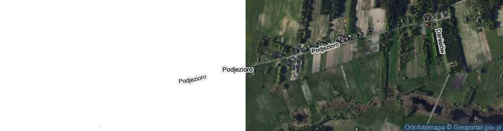 Zdjęcie satelitarne Podjezioro ul.