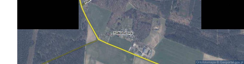 Zdjęcie satelitarne Podkomorzyce ul.