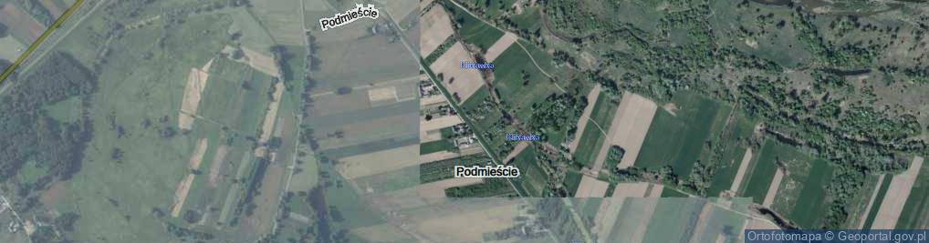 Zdjęcie satelitarne Podmieście ul.