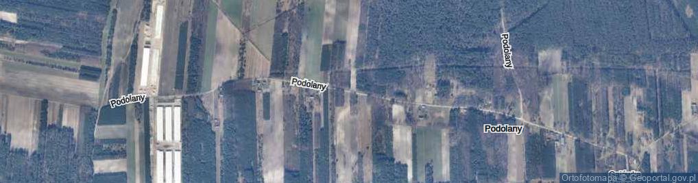 Zdjęcie satelitarne Podolany ul.