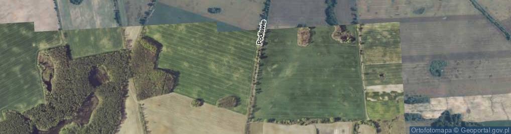 Zdjęcie satelitarne Podławie ul.