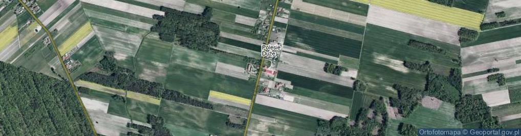 Zdjęcie satelitarne Polesie ul.
