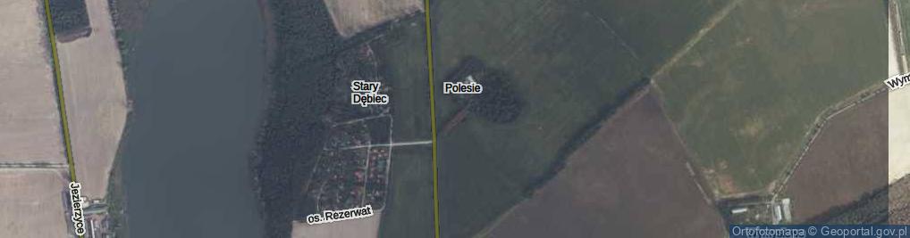 Zdjęcie satelitarne Polesie ul.