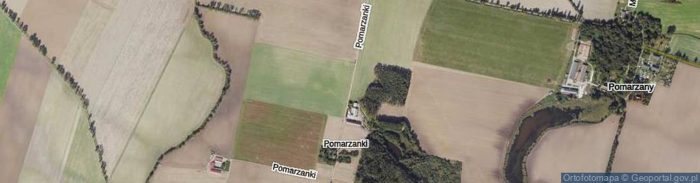 Zdjęcie satelitarne Pomarzanki ul.