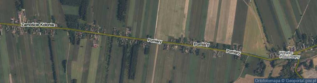 Zdjęcie satelitarne Pomiary ul.