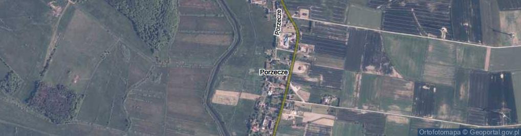 Zdjęcie satelitarne Porzecze ul.