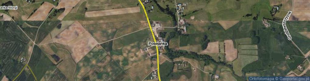 Zdjęcie satelitarne Posejanka ul.