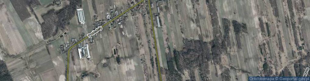 Zdjęcie satelitarne Posiadały ul.