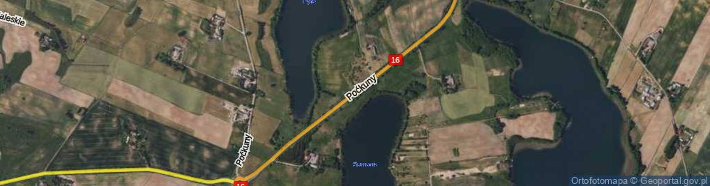 Zdjęcie satelitarne Poćkuny ul.