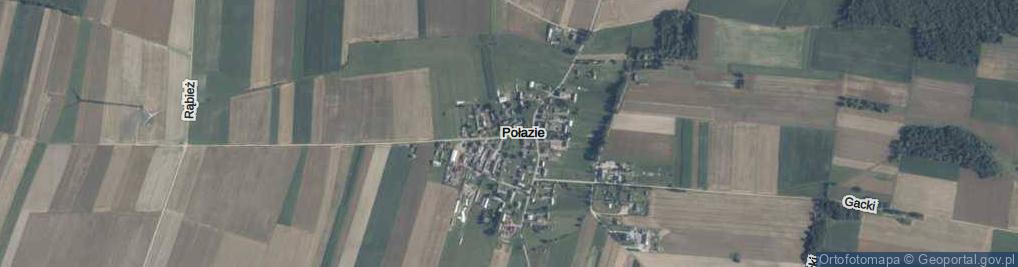 Zdjęcie satelitarne Połazie ul.