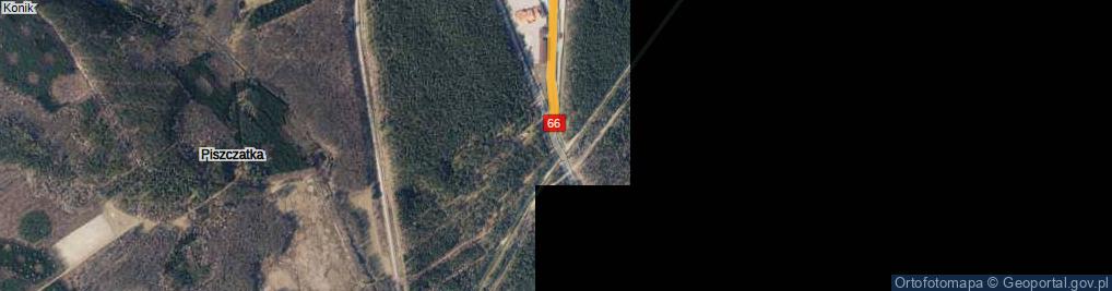 Zdjęcie satelitarne Połowce-Pieszczatka ul.