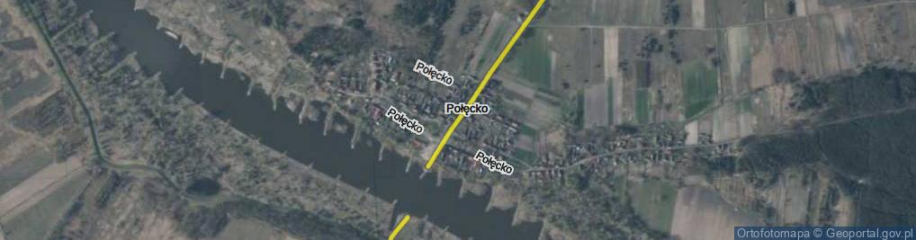Zdjęcie satelitarne Połęcko ul.