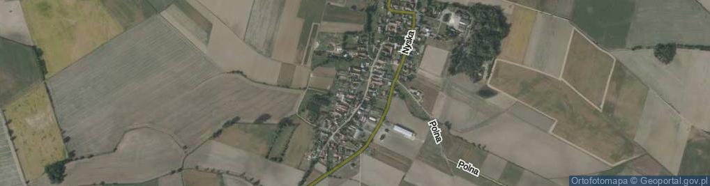 Zdjęcie satelitarne Podhalańska ul.