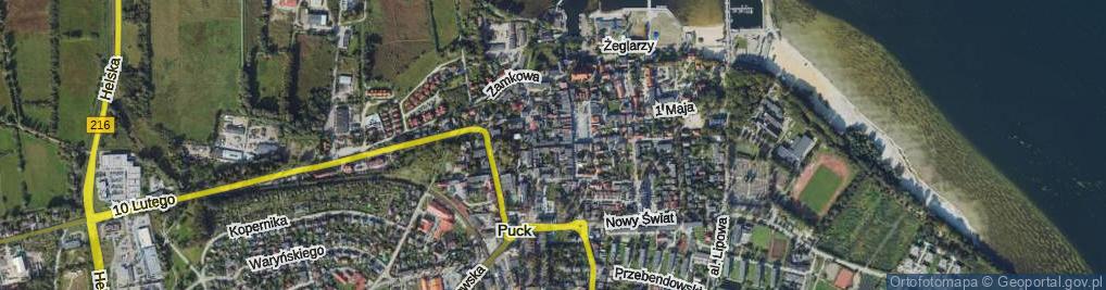 Zdjęcie satelitarne Pokoju ul.